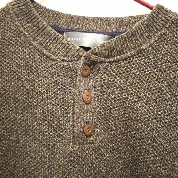 Vintage Oscar De LA Renta Heavy Sweater - Picture 2 of 6